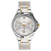 Titan Workwear Silver Dial Quartz Multifunction watch for Men - 1698BM01