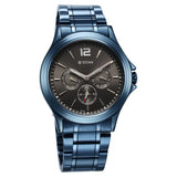 Titan Neo Splash Anthracite Dial Quartz Multifunction Stainless Steel Strap Watch for Men 1698QM01 - KRISHNA WATCH COMPANY