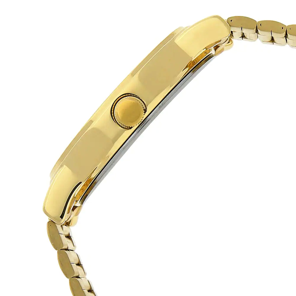 Titan Silver Dial Golden Stainless Steel Strap Watch - 1712YM01 - KRISHNA WATCH COMPANY