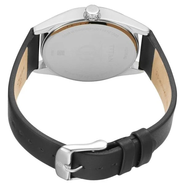 Titan Quartz Analog Multicoloured Dial Leather Strap Watch for Men / 1729sl04 - KRISHNA WATCH COMPANY