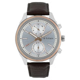 Titan Quartz Multifunction Watch for Men - 1733KL02