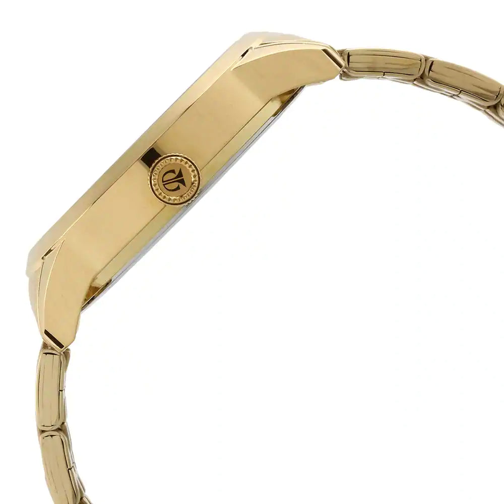 Titan Silver Dial Golden Stainless Steel Strap Watch NP1752YM01 (DG778) - KRISHNA WATCH COMPANY