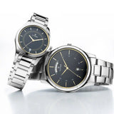 Titan Bandhan Stainless Steel Watches - 17672596SM01 - KRISHNA WATCH COMPANY