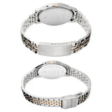 Titan Bandhan Quartz Analog Stainless Steel Strap Watch for Couple 17742565km01