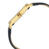 Titan Lagan Blue Dial Analog with Day and Date Leather Strap Watch for Men 1775YL02