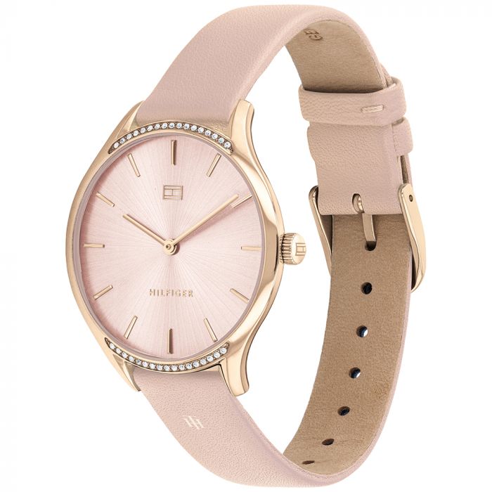 Tommy Hilfiger Women Gray Round Pink Watches 1782215 - KRISHNA WATCH COMPANY