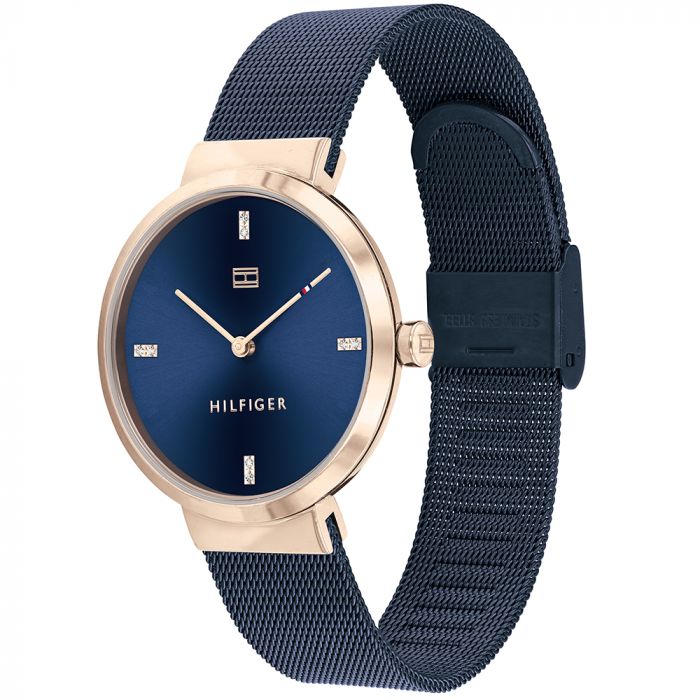 Tommy Hilfiger Women Liberty Round Blue Watches 1782219 - KRISHNA WATCH COMPANY