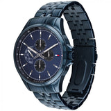 Tommy Hilfiger Quartz Multifunction Blue Dial Stainless Steel Strap Watch for Men NETH1791618W