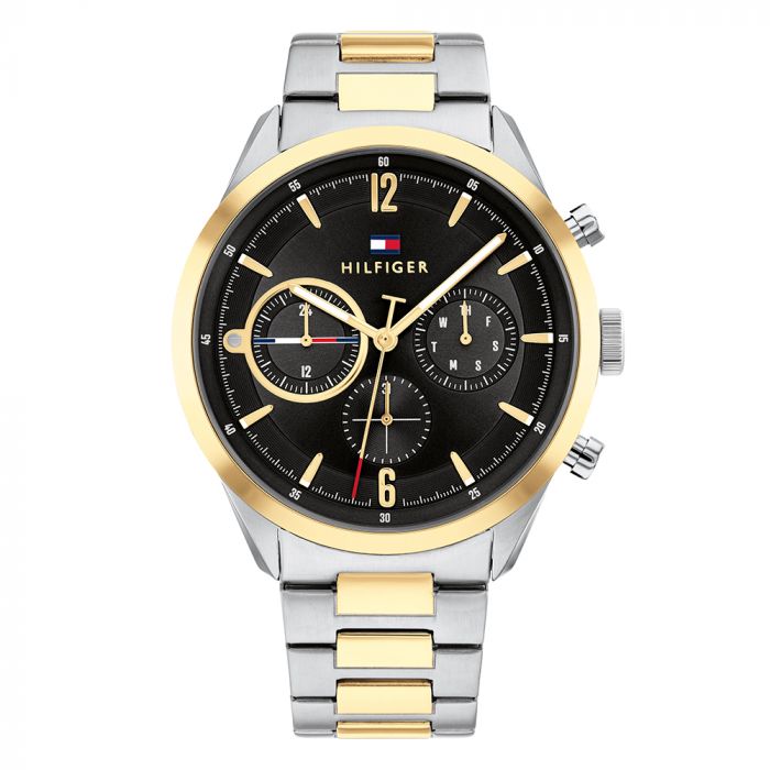 Tommy hilfiger Men Matthew Round Black Watches NETH1791944 - KRISHNA WATCH COMPANY