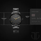 Titan Quartz Analog Silver Dial Watch for Men 1802NM01