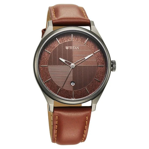 Titan Neo Economy Quartz Analog Watch For Men - 1802QL02 - KRISHNA WATCH COMPANY
