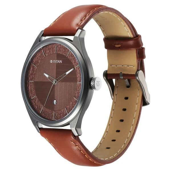 Titan Neo Economy Quartz Analog Watch For Men - 1802QL02 - KRISHNA WATCH COMPANY
