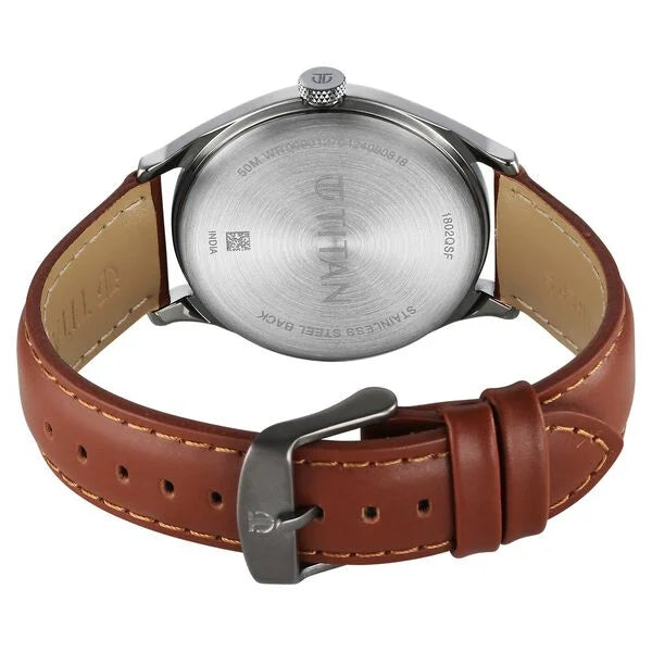 Titan Neo Economy Quartz Analog Watch For Men - 1802QL02 - KRISHNA WATCH COMPANY