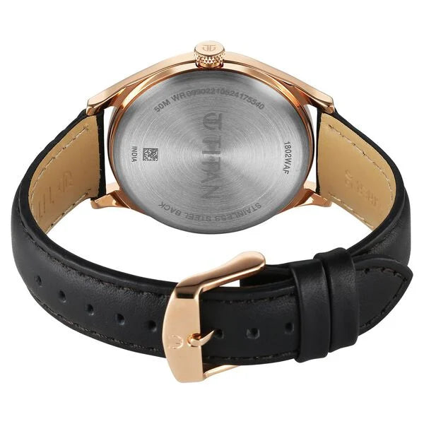 Titan Neo Economy Quartz Analog Watch For Men - 1802WL02 - KRISHNA WATCH COMPANY