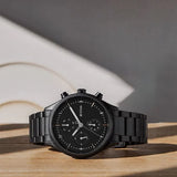 TITAN Black Dial Multifunction Watch for Men - 1803NM01 - KRISHNA WATCH COMPANY