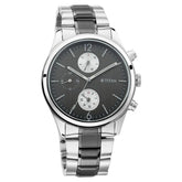 Titan Men's Metropolitan Charm: Men's Multifunctional Anthra Watch with Metallic Accents - 1805KM02