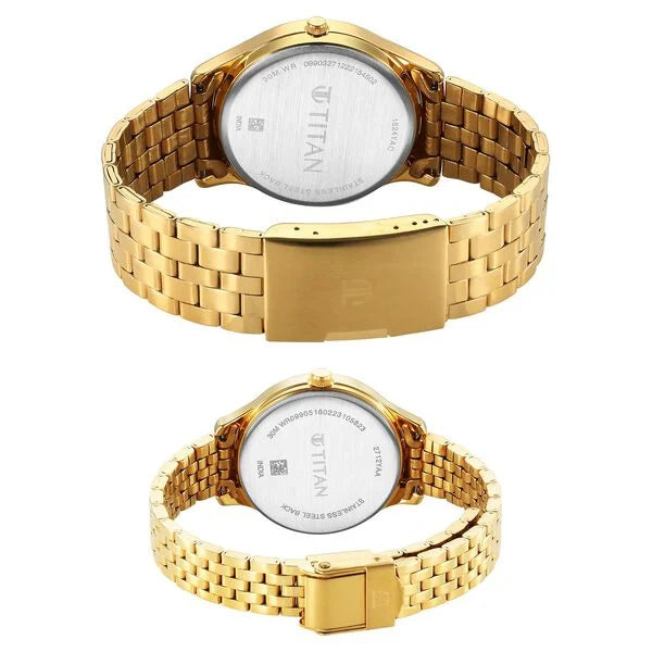 Titan Karishma Bandhan watch for Couple 18242712ym01 - KRISHNA WATCH COMPANY