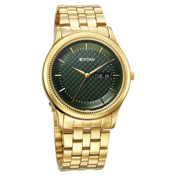 Titan Karishma Quartz Analog Watch For Men - 1824YM02 - KRISHNA WATCH COMPANY