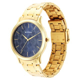 TITAN Karishma Radiance Blue Dial Analog Watch for Men 1825YM05