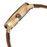 Titan Maritime Green Dial Analog Leather Strap watch for Men 1828QL01