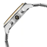 Titan Regalia Opulent Silver Dial Silver Stainless Steel Strap Watch - NT1829BM01