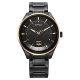 Titan Regalia Opulent Quartz Analog with Date Black Dial Black Stainless Steel Strap Watch for Men 1829km04