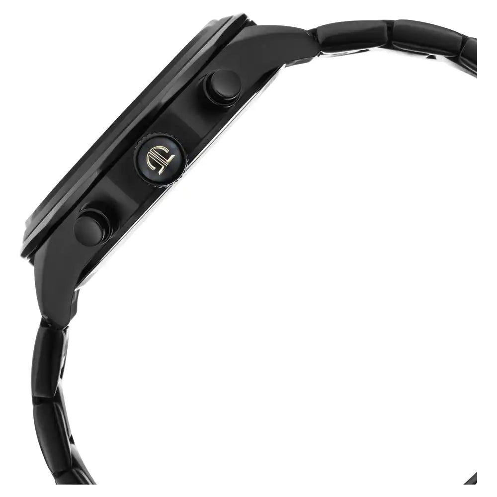 TITAN Regalia Opulent Black Dial Silver Stainless Steel Strap Watch NP1829NM02 - KRISHNA WATCH COMPANY