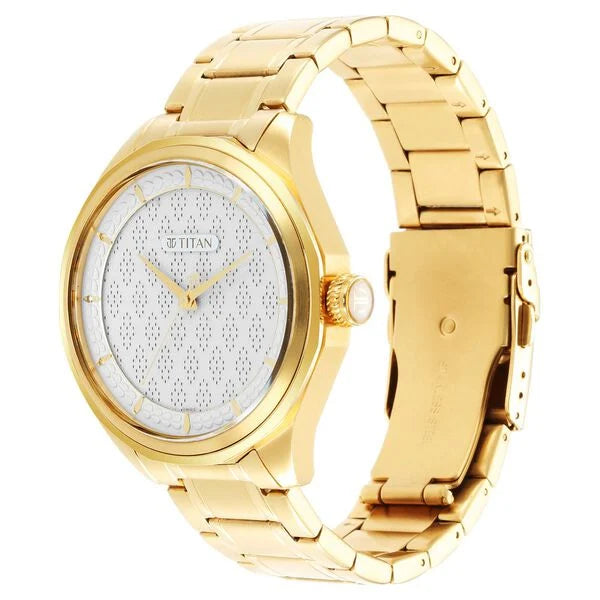 Titan Wedding White Dial Analog 1829YM02F - KRISHNA WATCH COMPANY