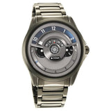 Titan Maritime Quartz Multifunction Anthracite Dial Stainless Steel Strap Watch for Men 1830qm01