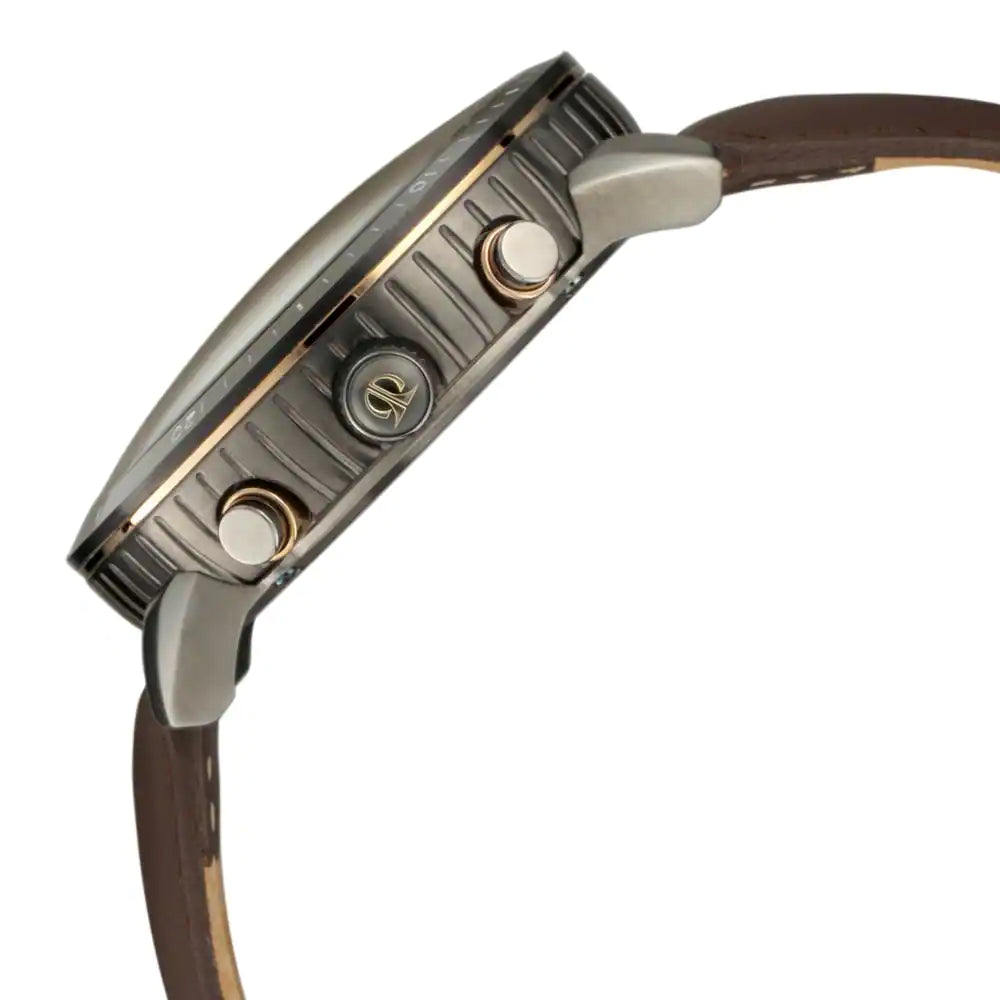 Titan Caravel from Maritime - Chronograph Watch with Tungsten bezel ring NP1832KL01 - KRISHNA WATCH COMPANY