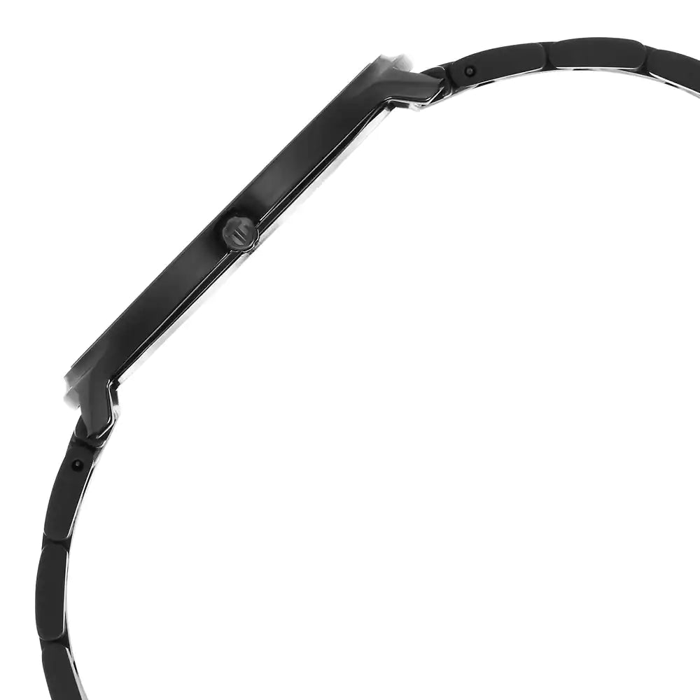TITAN Edge Metal Black Dial Stainless Steel Strap Watch 1843NM03 - KRISHNA WATCH COMPANY