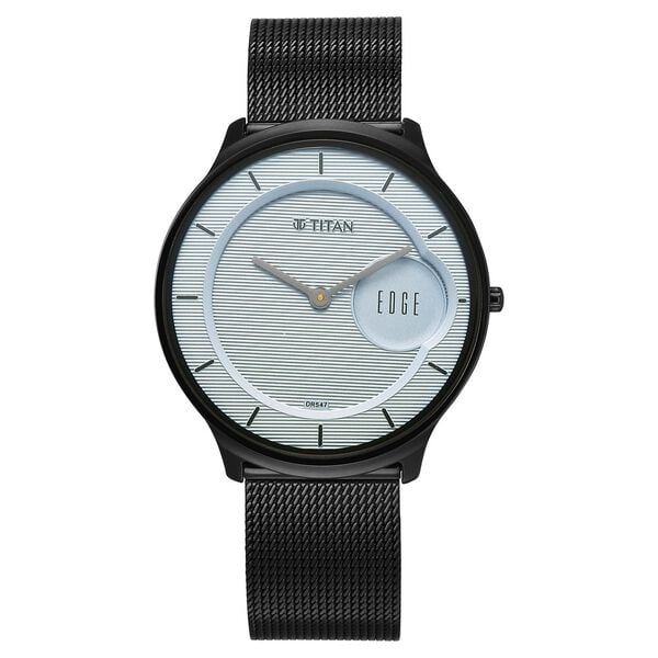 Titan Edge Murals Analog Grey Dial Watch For Men 1843nm04 - KRISHNA WATCH COMPANY