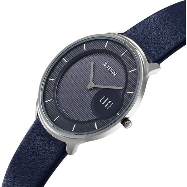 Titan Edge Murals Quartz Analog Watch For Men 1843sl03 - KRISHNA WATCH COMPANY