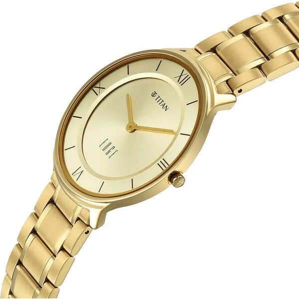 Titan Edge Gleam Quartz Analog Watch For Men 1843ym03 - KRISHNA WATCH COMPANY