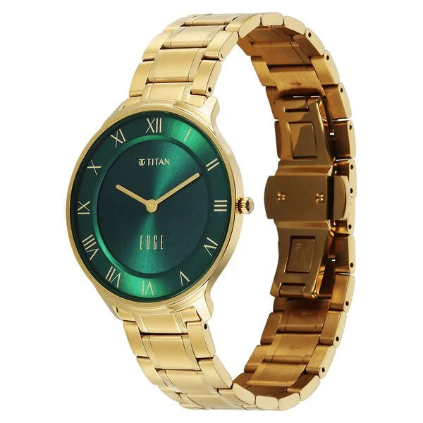Titan Edge Gleam Quartz Analog Watch For Men 1843ym05 - KRISHNA WATCH COMPANY