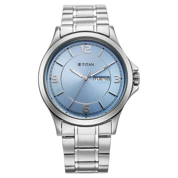 Titan Neo Arabic Analog Strap Watch for Men 1870sm07 - KRISHNA WATCH COMPANY