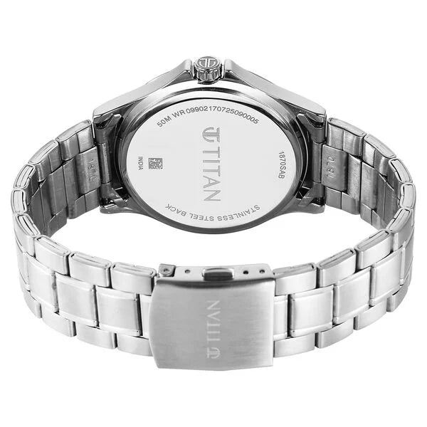 Titan Neo Arabic Analog Strap Watch for Men 1870sm07 - KRISHNA WATCH COMPANY