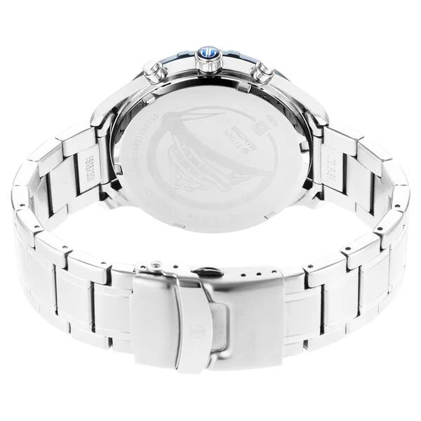 Titan Maritime Quartz Multifunction watch for Men 1873km02 - KRISHNA WATCH COMPANY