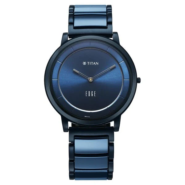 Titan Edge Melange Watch For Men - 1878KD04 - KRISHNA WATCH COMPANY