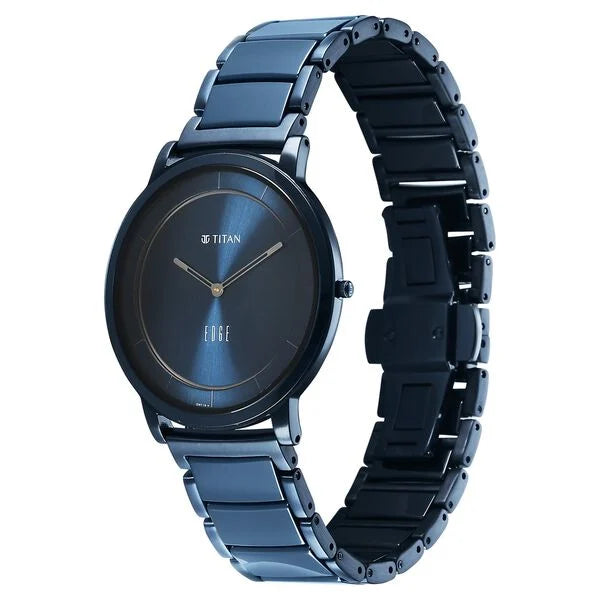 Titan Edge Melange Watch For Men - 1878KD04 - KRISHNA WATCH COMPANY