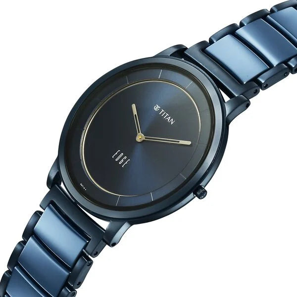 Titan Edge Melange Watch For Men - 1878KD04 - KRISHNA WATCH COMPANY