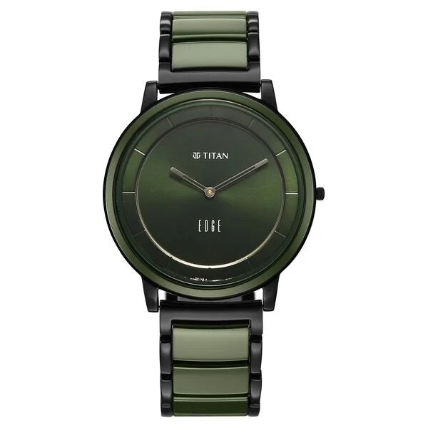 Titan Edge Melange Slim Watch For Men 1878kd05 - KRISHNA WATCH COMPANY