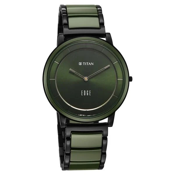 Titan Edge Melange Slim Watch For Men 1878kd05 - KRISHNA WATCH COMPANY