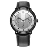 TITAN Quartet Silver Dial Leather Strap Watch 1882NL01