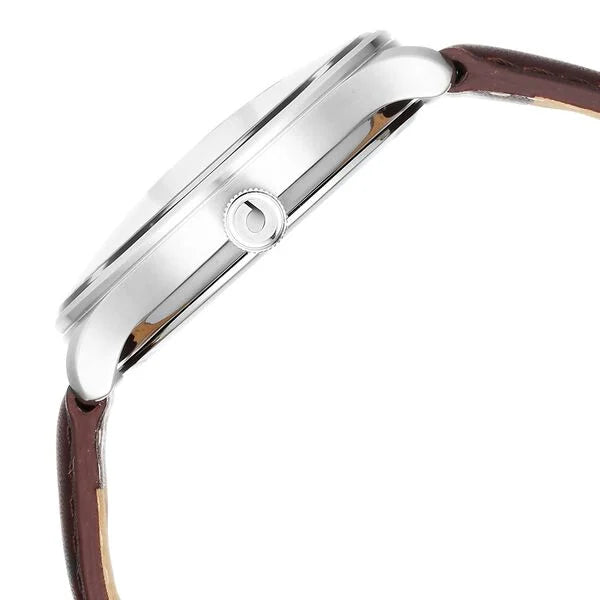 TITAN Quartet Silver Dial Leather Strap Watch 1890SL01 - KRISHNA WATCH COMPANY