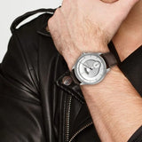 TITAN Quartet Silver Dial Leather Strap Watch 1890SL01 - KRISHNA WATCH COMPANY