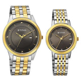 Titan Bandhan Eternal Pair Watch for Couples - 19682968BM01 - KRISHNA WATCH COMPANY