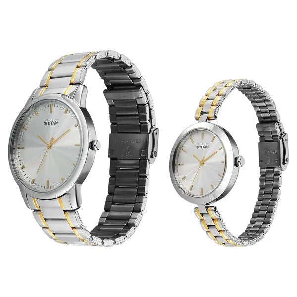 Titan Bandhan Eternal Pai Watch for Couples - 19692969BM01 - KRISHNA WATCH COMPANY