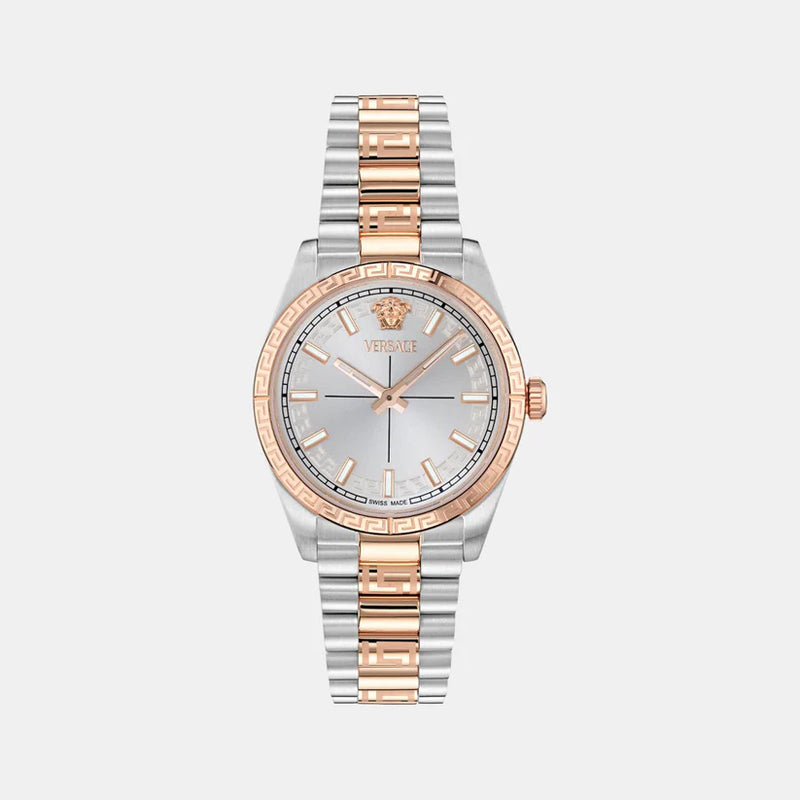 VERSACE Women Quartz White Dial Analog Watch VE0E00525