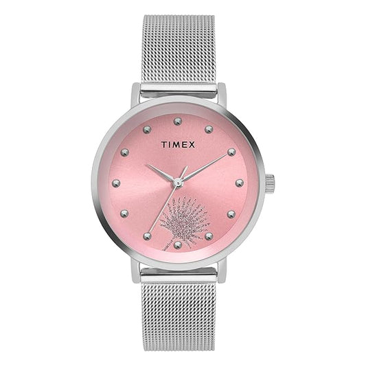 Timex Pink Dial Women's Watch - TWEL12921